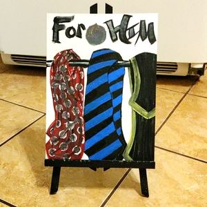 Amateur Art: 9x12 Flat canvas